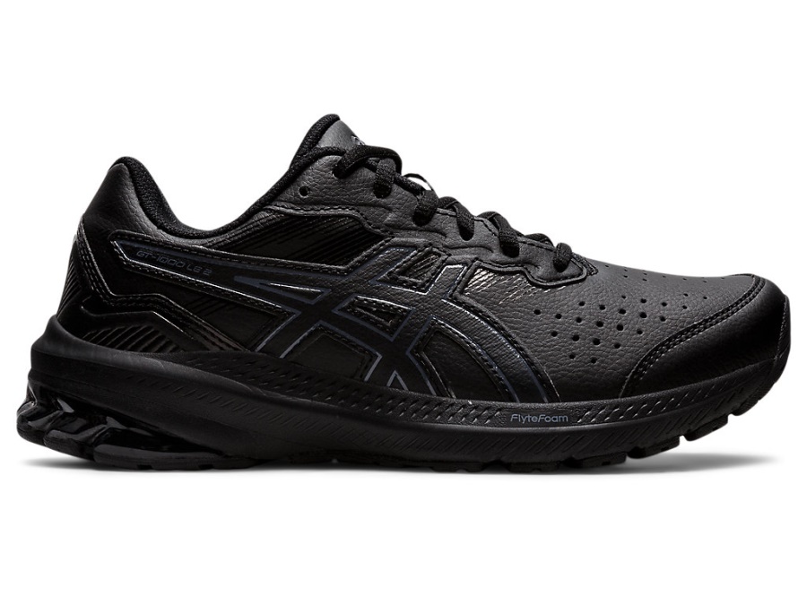 GT-1000 LEATHER 2 (D WIDE) Black Asics