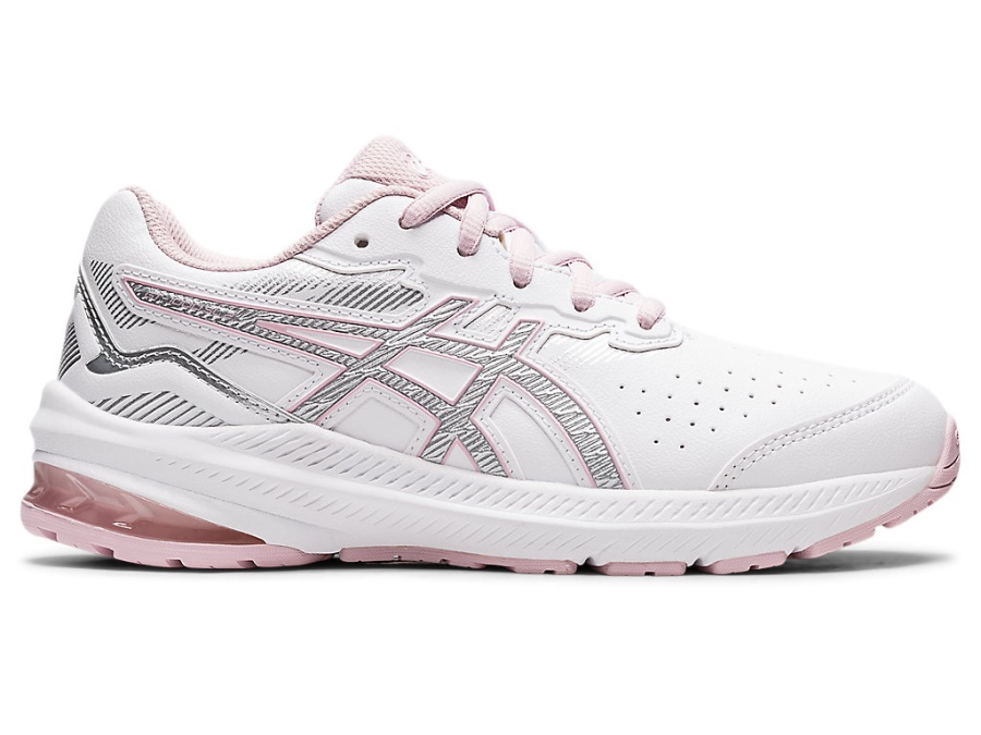 GT-1000 SYNTHETIC LEATHER 2 GS White-Pure Silver Asics