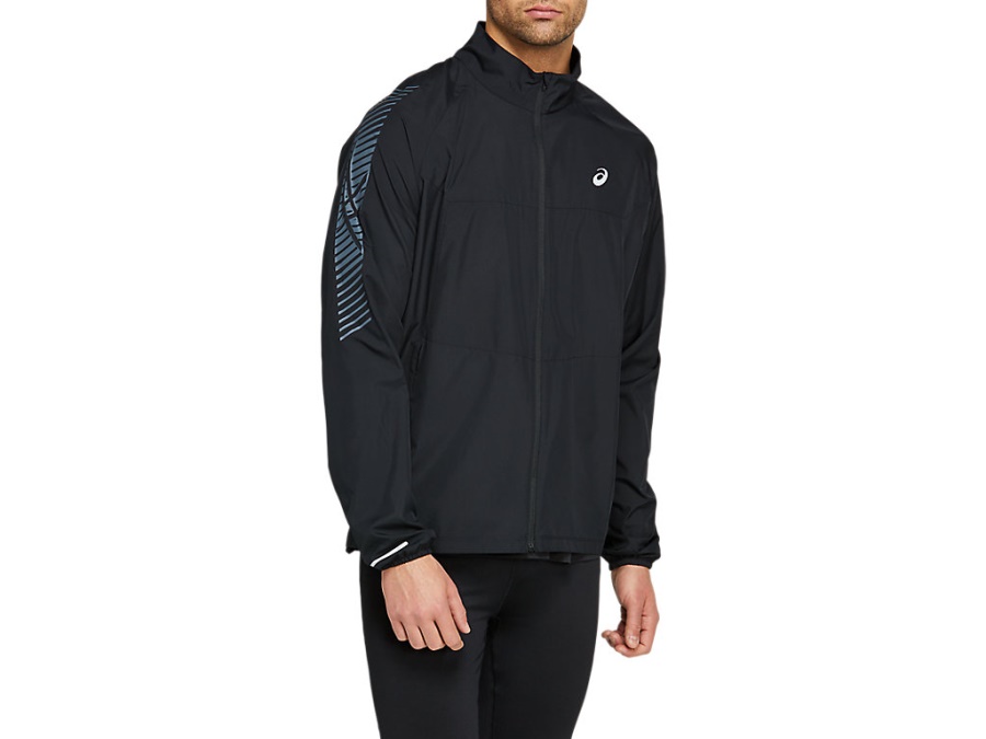 ICON JACKET Performance Black-Carrier Grey Asics