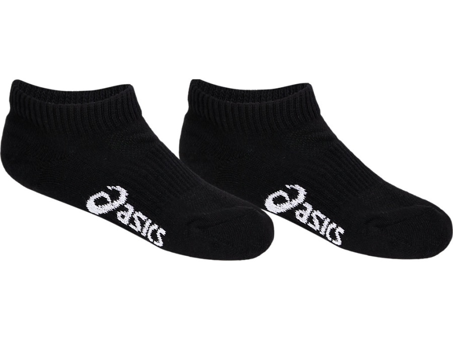 KIDS PACE LOW SOLID SOCK 2 PACK Performance Black Asics