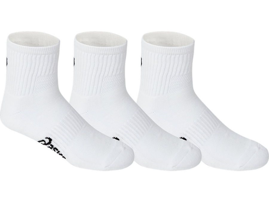 PACE QUARTER SOCKS 3 PACK Brilliant White Asics