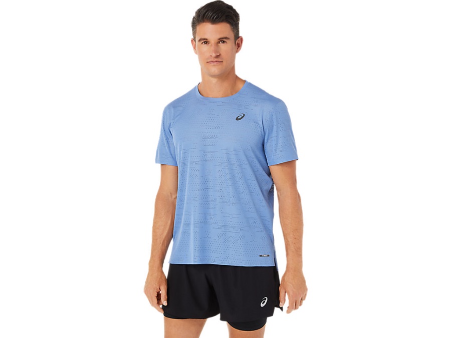 VENTILATE ACTIBREEZE SHORT SLEEVED TOP Blue Harmony Asics