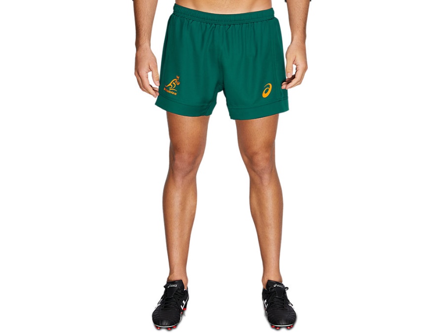 WALLABIES REPLICA GAMEDAY SHORT Wallabies Green Asics