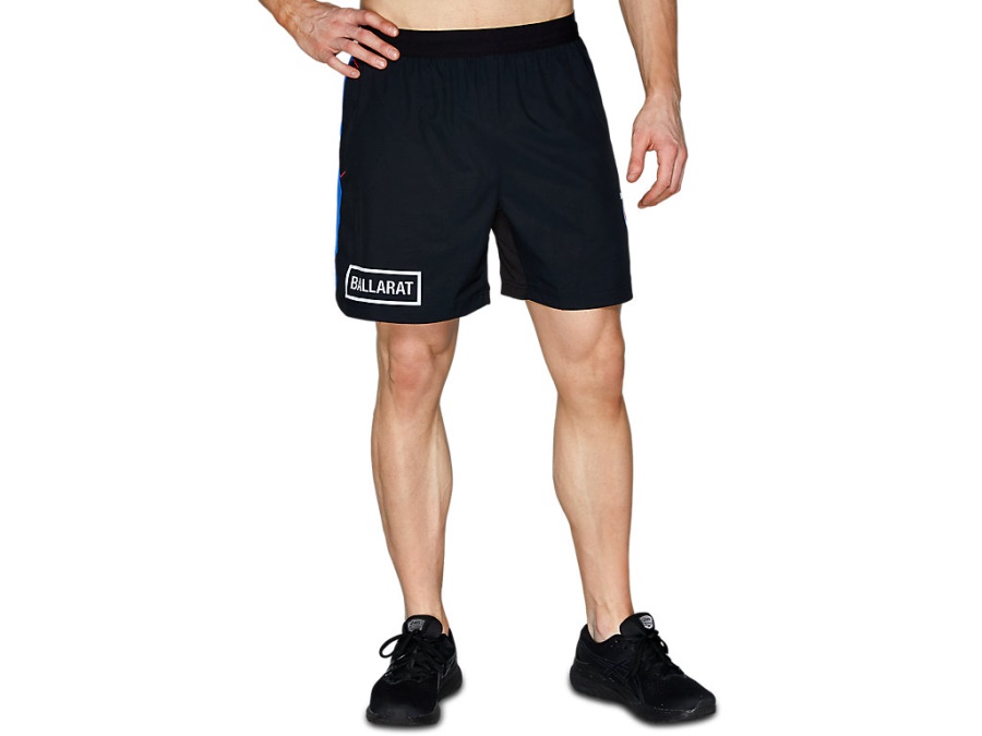 WESTERN BULLDOGS GYM SHORT Performance Black Asics