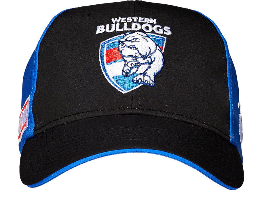 WESTERN BULLDOGS MEDIA CAP Performance Black Asics